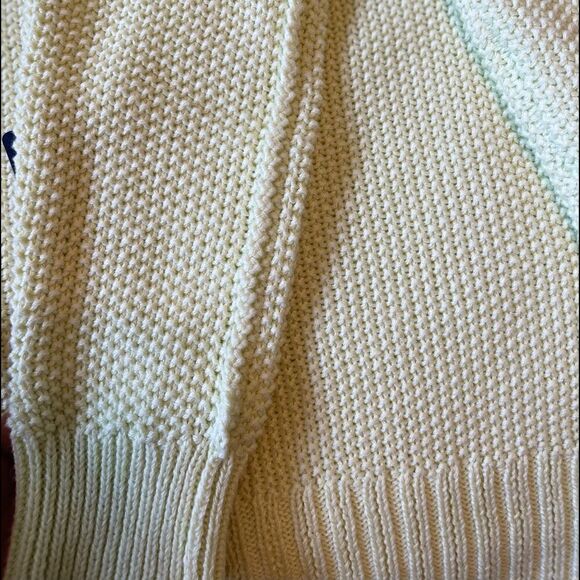 LUCKY BRAND Green V Neck Cotton Blend Sweater.Size S - Picture 10 of 15